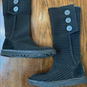 Ugg Cardy Knit Boots Size 8
